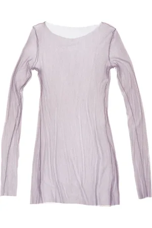 Cortana Top, Dame, Brun, XL, Tyl, t de tul, top vison