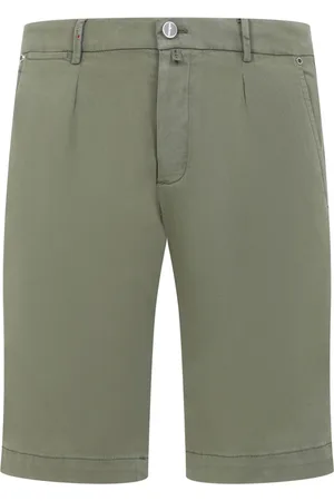 Kiton Shorts, Herre, Grøn, W34, Uld, Grønne Bermuda Shorts Stilfulde Behagelige Udflugter
