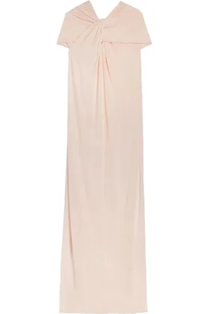 Jil Sander Kjole, Dame, Lyserød, XS, Uld, Stilfuld Ærmeløs Kjole