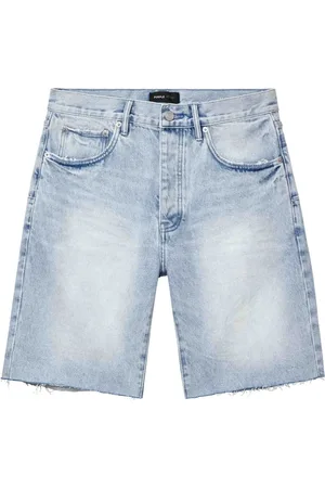 Purple Brand Shorts, Herre, Blå, W34, Denim, Blå Denim Shorts Vintage Stil