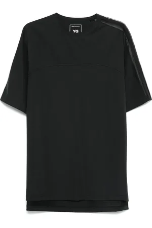 Y-3 Top, Herre, Sort, XL, Polyester, Mesh Tee