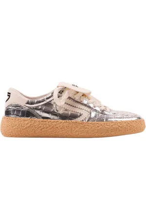 Puraai Sko, Dame, Grå, 39 EU, Sølv Sneakers Mod. 4.05 Polly