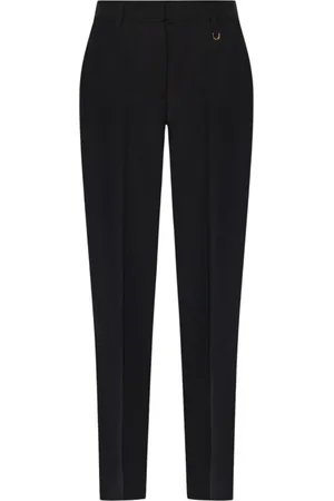 Jacquemus Bukser, Dame, Sort, S, Uld, Ficelle Pleat-Front Bukser