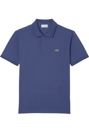 Lacoste Top, Herre, Blå, M, Uld, Stilfulde T-shirts og Polos
