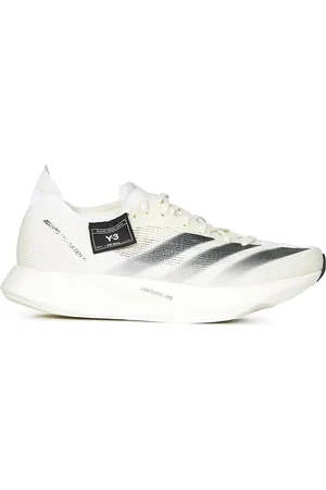 Y-3 Sko, Dame, Hvid, 38 EU, Sneakers med skyggede striber