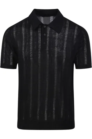 Roberto Collina Top, Herre, Sort, XL, Kortærmet sweater Rb2009 Sort