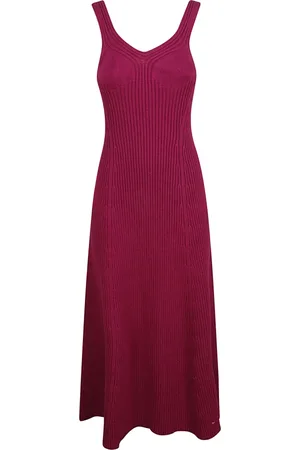 Jil Sander Kjole, Dame, Lyserød, XS, Fuchsia Kjole