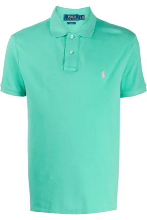 Ralph Lauren Top, Herre, Grøn, M, Kortærmet Poloshirt