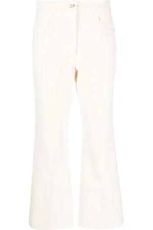 Jil Sander Bukser, Dame, , S, Bomuld, Cropped Bukser