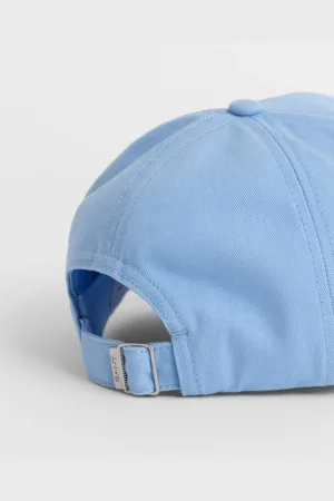 GANT Tilbehør, unisex, Blå, ONE SIZE, Bomuld, Bomuld Twill Shield Kasket