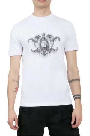 John Richmond Top, Herre, Hvid, S, Uld, Angel T-Shirt