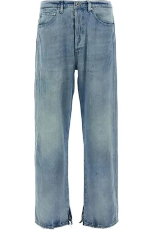 Maison Margiela Jeans, Herre, Blå, W31, Denim, Klassiske Denim Jeans med Fem Lommer