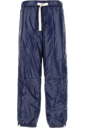 Jil Sander Bukser, Herre, Blå, S, Nylon, Blå Nylon Joggingbukser
