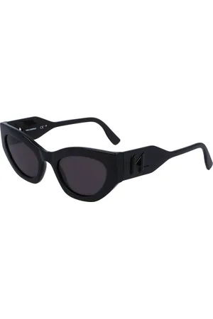 Karl Lagerfeld Tilbehør, Dame, Grå, 52 MM, Solbriller