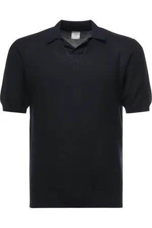 ELEVENTY Top, Herre, Blå, L, Bomuld, Blå Bomuld T-shirts og Polos