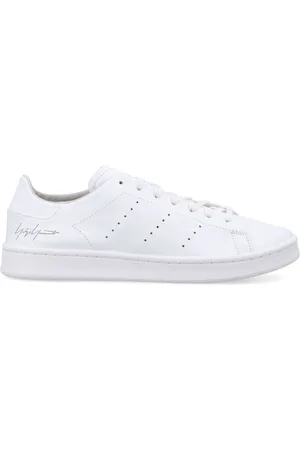 Y-3 Sko, unisex, Hvid, 45 EU, Læder, Stan Smith Sneakers