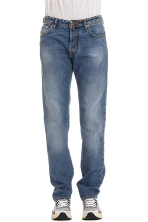 Jacob Cohen Jeans, Herre, Blå, W35, Denim, Limited Edition Denim Jeans