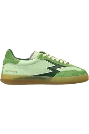 MOA MASTER OF ARTS Sko, Dame, Grøn, 37 EU, Uld, Grønne Sneakers med Mint Detaljer