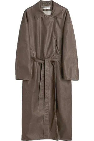 OUR LEGACY Frakke, Dame, Brun, 3XS, Uld, Oversized Brun Court Coat