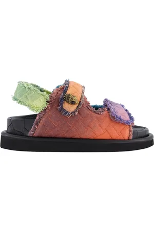 Kurt Geiger Sko, Dame, Flerfarvet, 41 EU, Læder, Flade sandaler