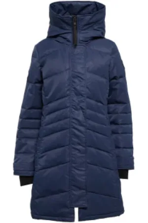 Canada Goose Frakke, Dame, Blå, XL, Lorette Parka