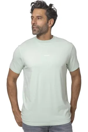 Karl Lagerfeld Top, Herre, Grøn, S, Bomuld, Grøn Water Logo T-shirt