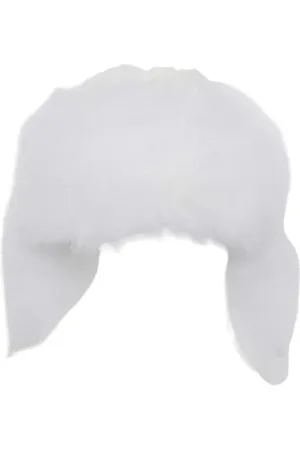 YVES SALOMON Tilbehør, Dame, Hvid, ONE SIZE, Uld, Hvid Ushanka Hue