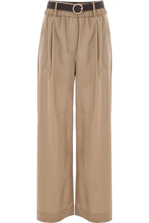 Kocca Bukser, Dame, Brun, XS, Wide Leg Bukser