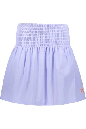 Kenzo Nederdel, Dame, Lilla, 2XS, Uld, Mini-nederdel med teknisk stof
