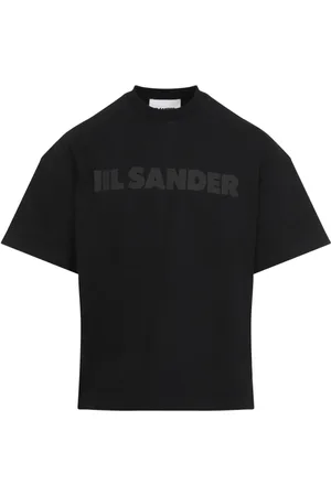 Jil Sander Top, Herre, Sort, S, Bomuld, Sort T-shirt