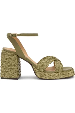 Castaner Sko, Dame, Grøn, 37 EU, Valeriette/258 · Sandal MED 10 CM HÆL