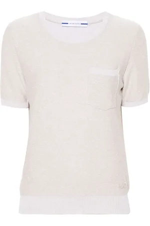 Jacob Cohen Top, Dame, , S, Bomuld, Viskose Bomulds T-shirt