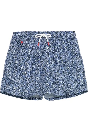 Kiton Badetøj, Herre, Blå, XL, Uld, Stilfuld Skjorte