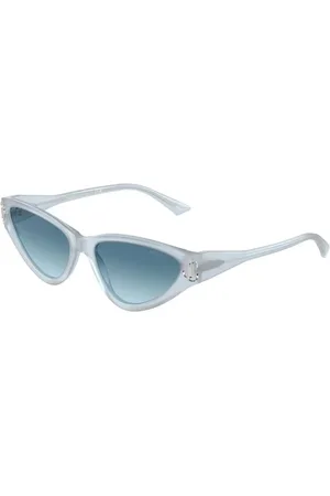 Jimmy Choo Tilbehør, unisex, Blå, 55 MM, Gradient Solbriller