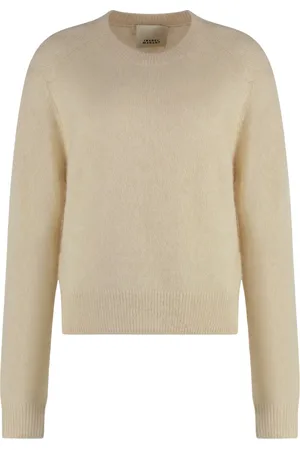 Isabel Marant Strik, Dame, , M, Uld, Luksuriøs Crew-Neck Sweater
