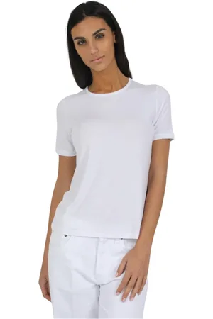 Gran Sasso Top, Dame, Hvid, L, Uld, Herre T-Shirt