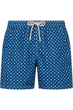 MC2 SAINT BARTH Badetøj, Herre, Blå, S, Raffineret Slips 61 Kostume