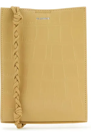 Jil Sander Taske, Dame, Gul, ONE SIZE, Uld, Tangle Skuldertaske