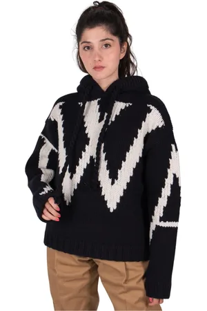 J.W.Anderson Sweathshirts & Hoodies, Dame, Blå, XS, Chunky Hoodie