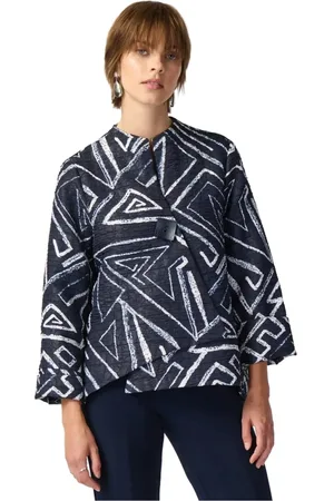 Joseph Ribkoff Jakke, Dame, Blå, 2XL, Formal Jakke og Blazer
