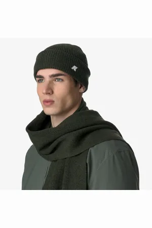 K-Way Tilbehør, Herre, Grøn, ONE SIZE, Uld, Brice Beanie