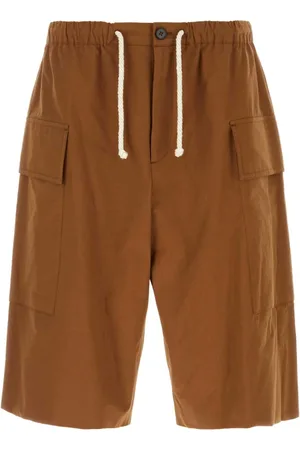 Jil Sander Shorts, Herre, Brun, L, Bomuld, Brune Bomulds Bermuda Shorts
