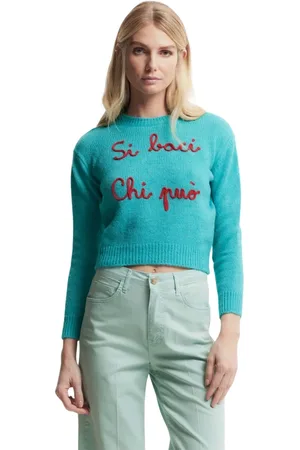 Kocca Strik, Dame, Flerfarvet, L, Uld, Broderet uldjumper