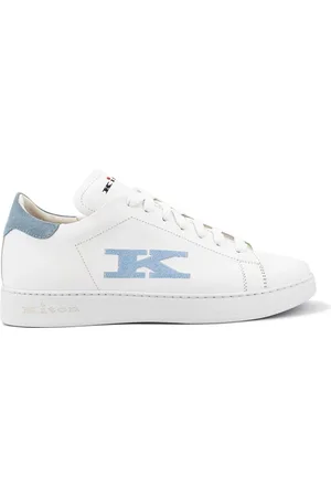 Kiton Sko, Herre, Hvid, 42 EU, Læder, Læder Sneakers