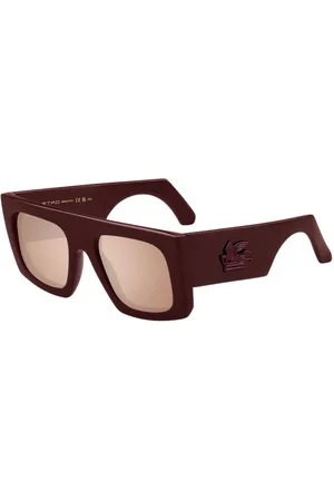 Etro Tilbehør, unisex, Rød, 54 MM, Uld, Stilfulde solbriller screen Lhf/2S