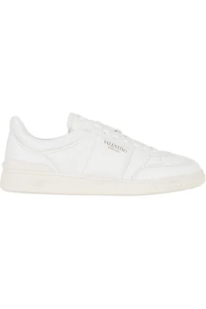 VALENTINO GARAVANI Sko, Herre, Hvid, 41 1/2 EU, Læder, Low Top Upvillage Sneaker