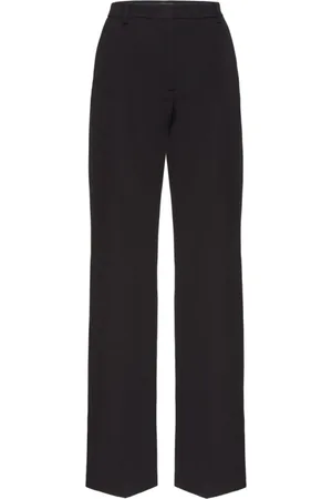 VALENTINO GARAVANI Bukser, Dame, Sort, S, Uld, Straight Bukser