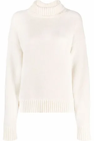 Jil Sander Strik, Dame, , 2XS, Cashmere, Cashmere Blend Turtleneck Sweater