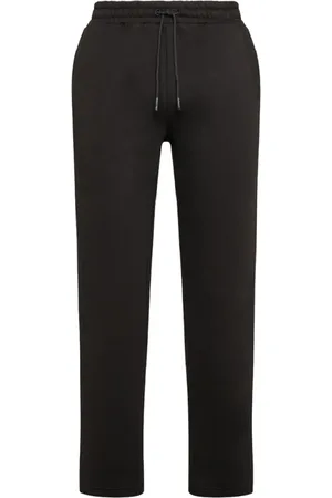 Peuterey Bukser, Herre, Sort, L, Bomuld, Sweatpants med lige ben og elastisk talje