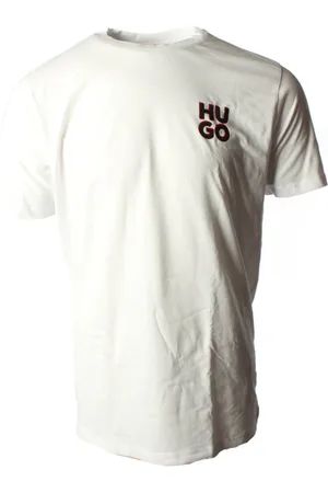 HUGO BOSS Top, Herre, Hvid, S, Bomuld, Cotton T-shirt Duo Pack